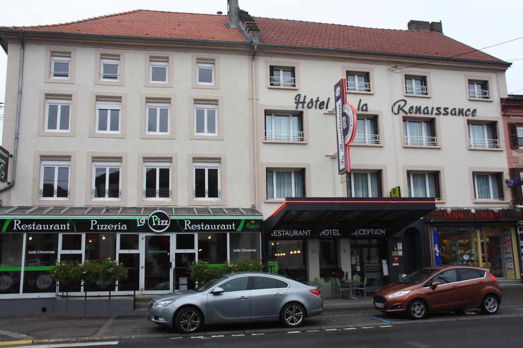Logis Hotel- Restaurant La Renaissance Baccarat Esterno foto
